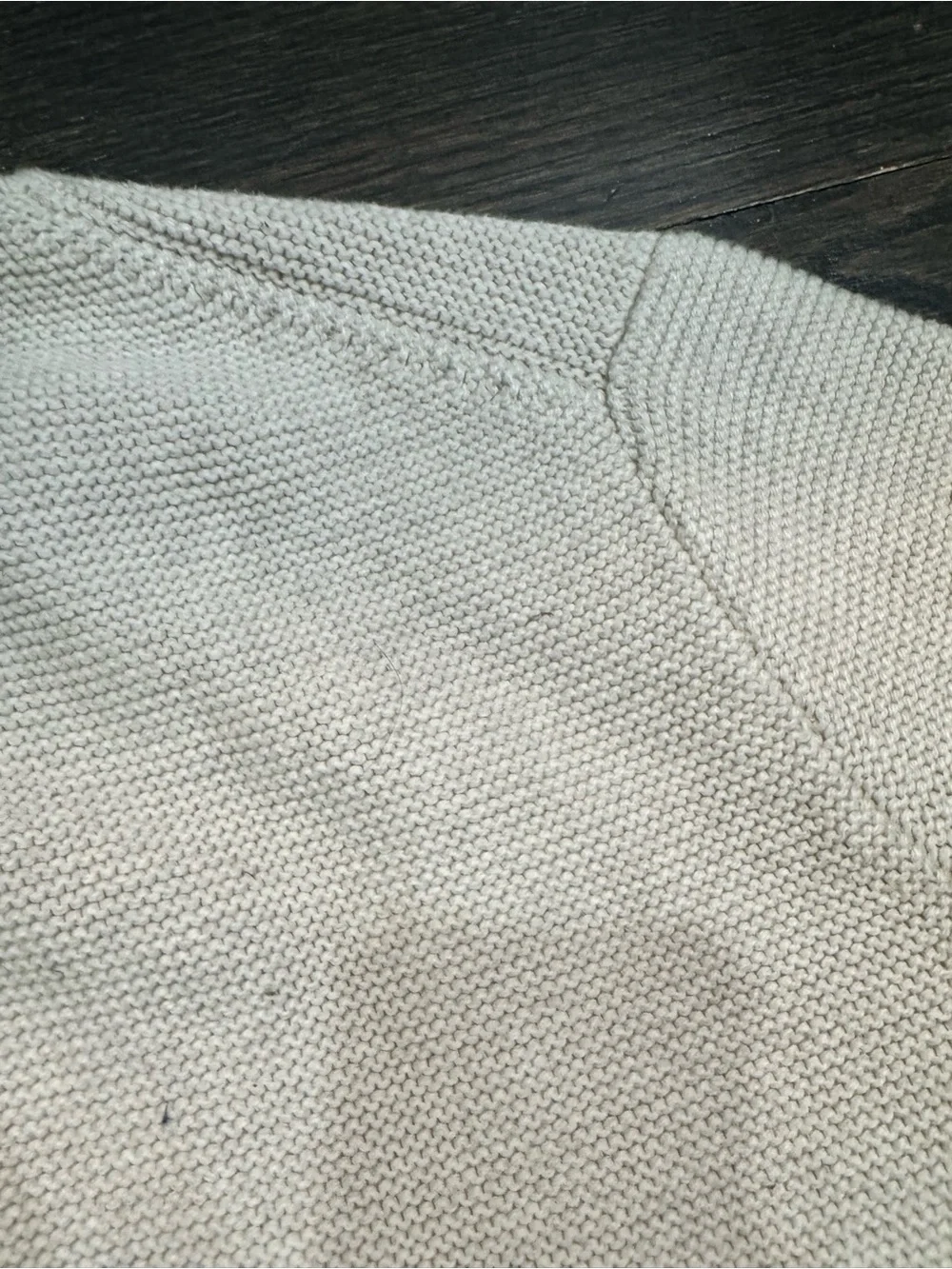 J Crew Men's Cream Crewneck Sweater